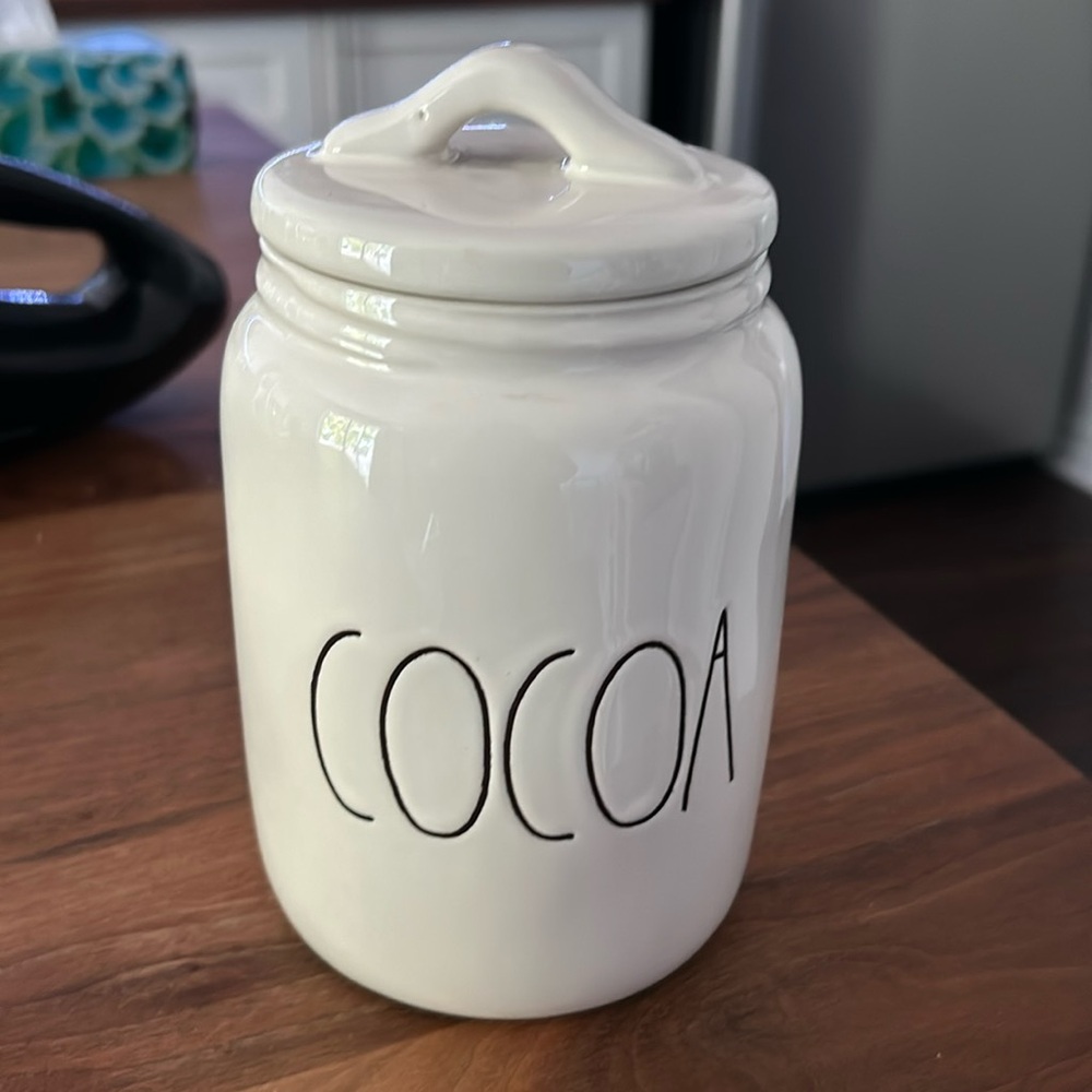 Rae Dunn baby cocoa canister